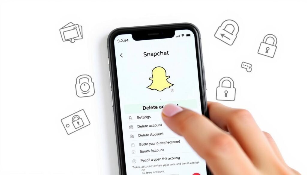 Delete Snapchat