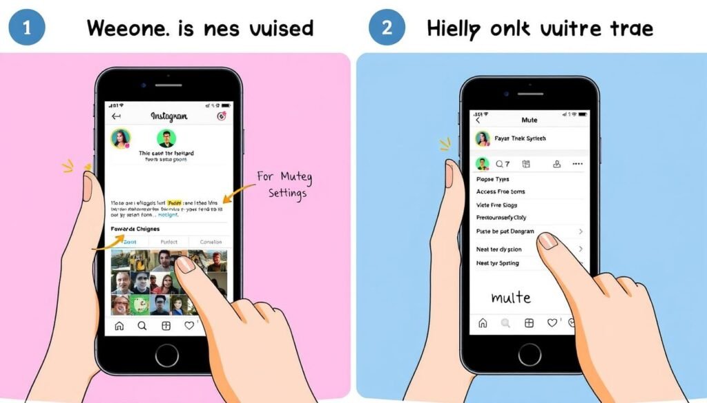 Step-by-step guide for muting on Instagram