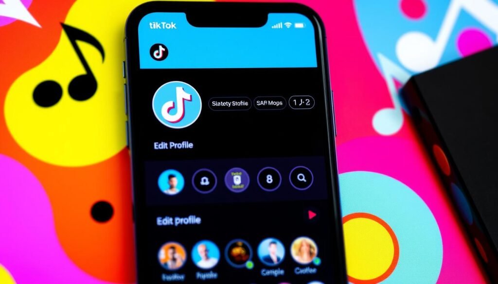 update TikTok profile